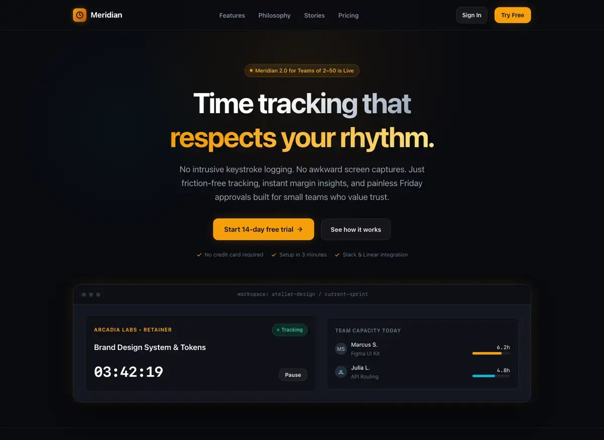 Gemini 3.8 Flash's landing page, build 1 at desktop size, as the judge saw it