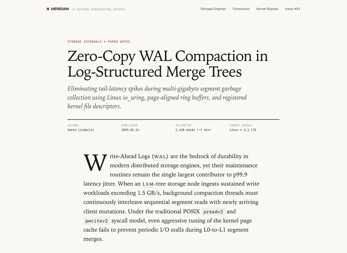 Gemini 4 Argon's article page, build 2 at desktop size, as the judge saw it
