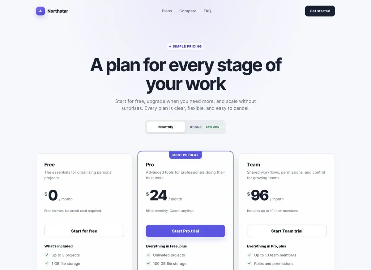 GPT-5.6 Sol's pricing page, build 2 at desktop size, as the judge saw it