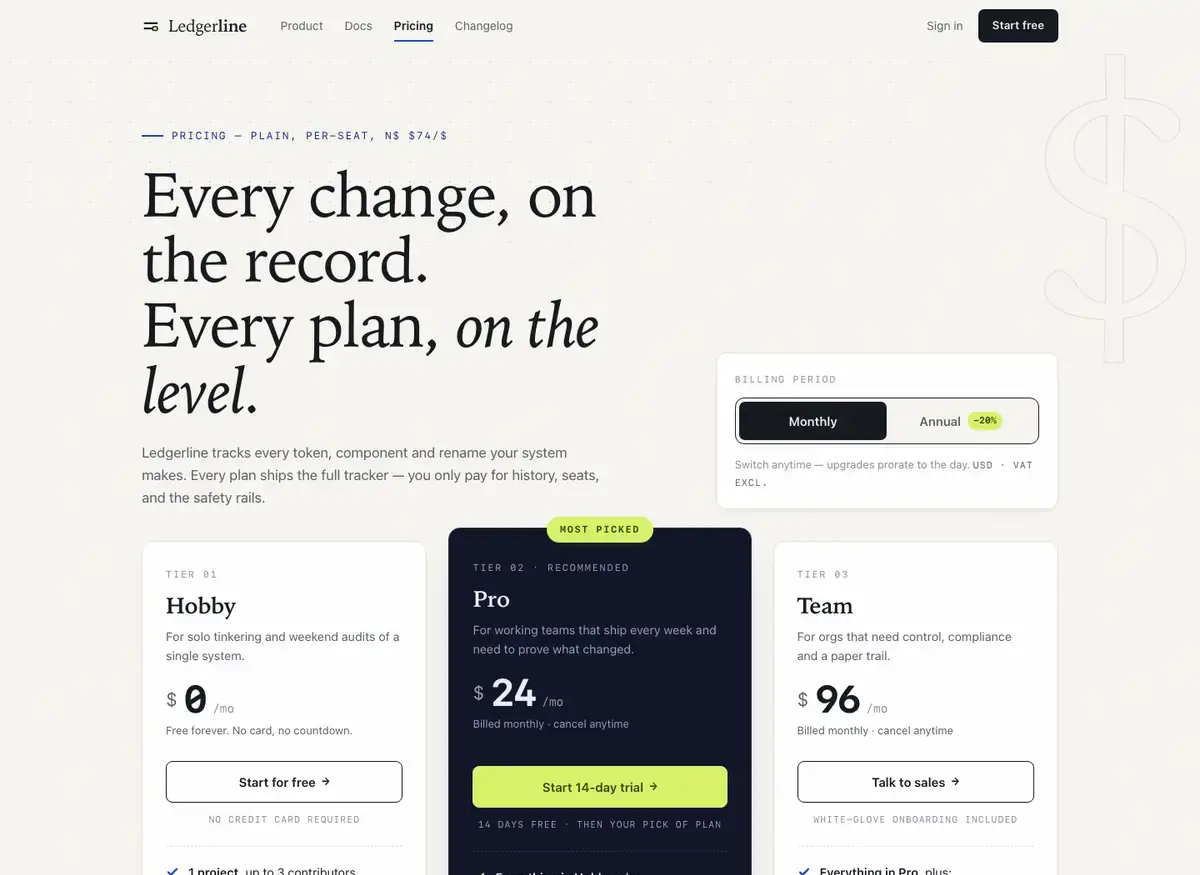 Qwen 3.8 Max's pricing page, build 2 at desktop size, as the judge saw it