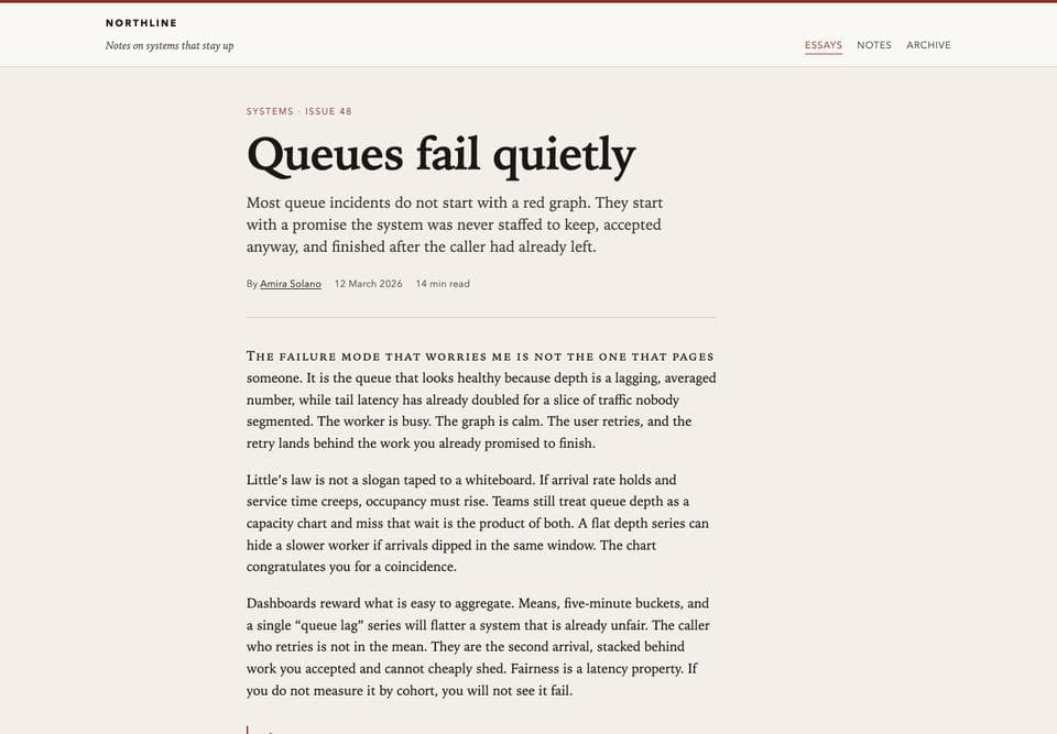 Article page built by Grok 4.7, desktop, top of the page